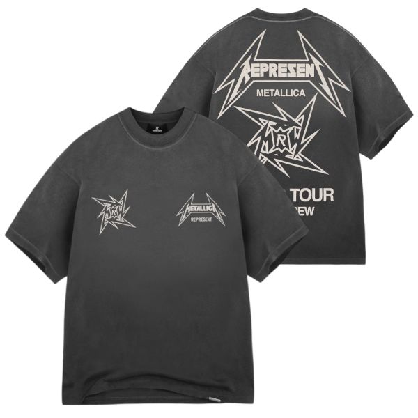 Represent Metallica 40 Year Anniversary T-shirt Zwart