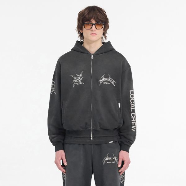 Represent Metallica 40 Year Anniversary Vest Zwart