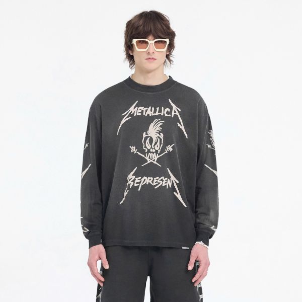 Represent Metallica Garage Inc Longsleeve T-shirt Zwart