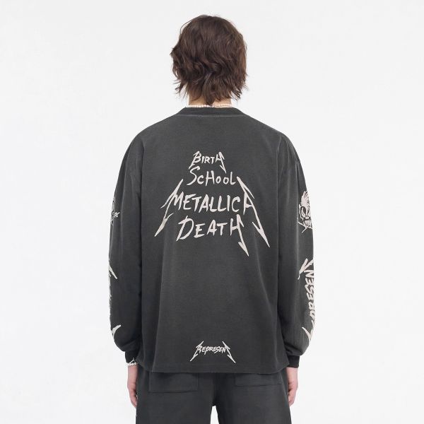 Represent Metallica Garage Inc Longsleeve T-shirt Zwart