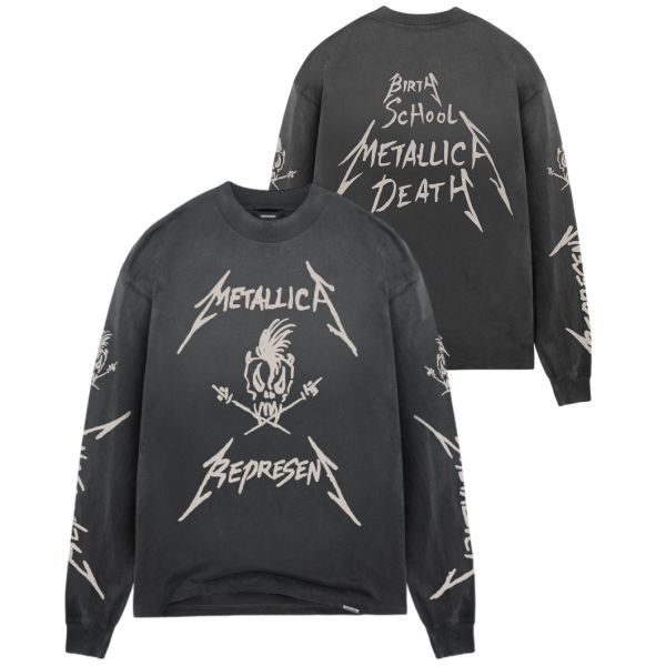 Represent Metallica Garage Inc Longsleeve T-shirt Zwart