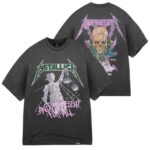 Represent Metallica Justice T-shirt Zwart