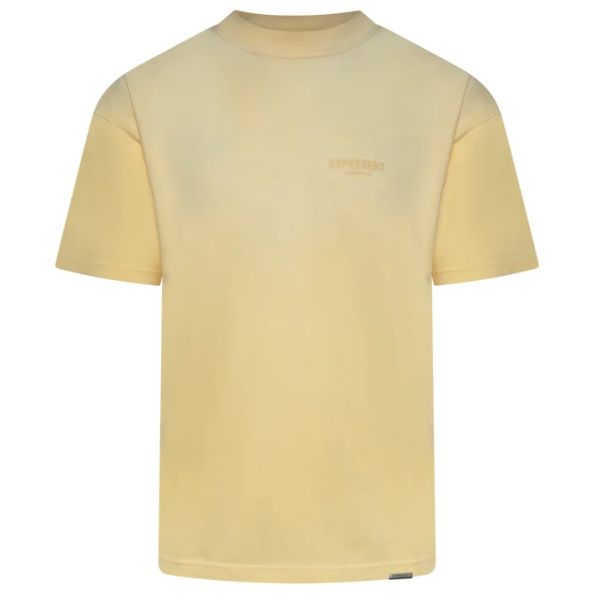 Represent Owners Club T-shirt Geel