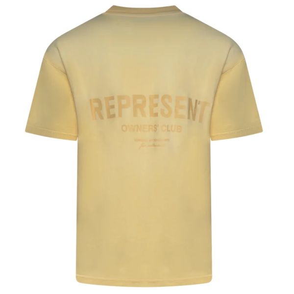 Represent Owners Club T-shirt Geel