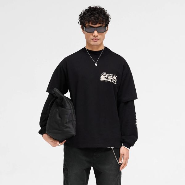 Represent Raceway T-shirt Zwart