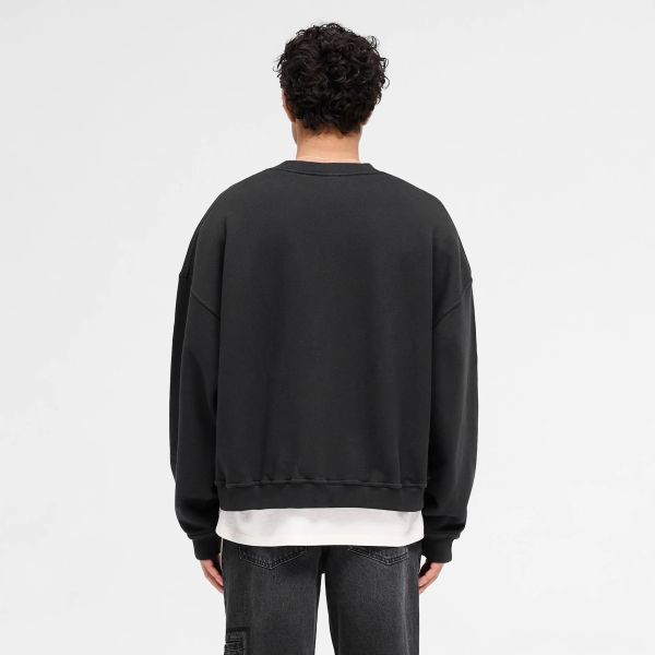 Represent Rep Applique Sweater Zwart