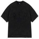 Represent Rep Applique T-shirt Zwart