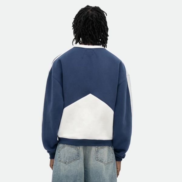 Rhude Champions Sweater Navy/Wit