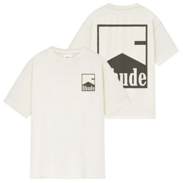 Rhude Chevron T-shirt Off White