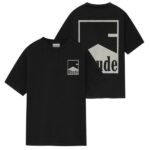 Rhude Chevron T-shirt Zwart