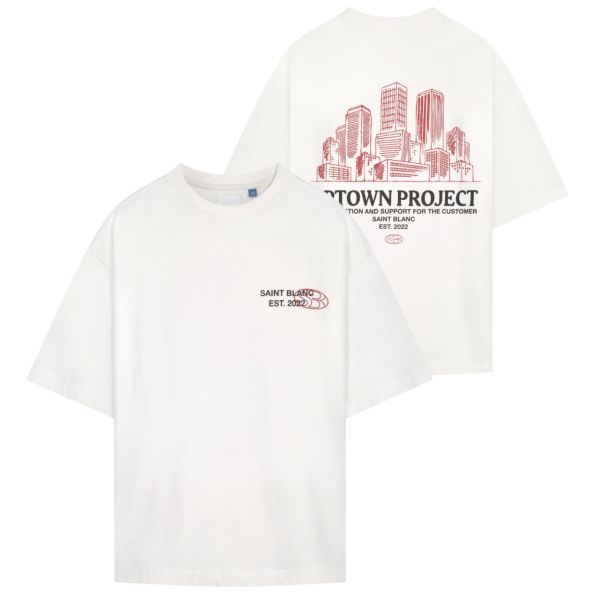 Saint Blanc Uptown T-shirt Wit