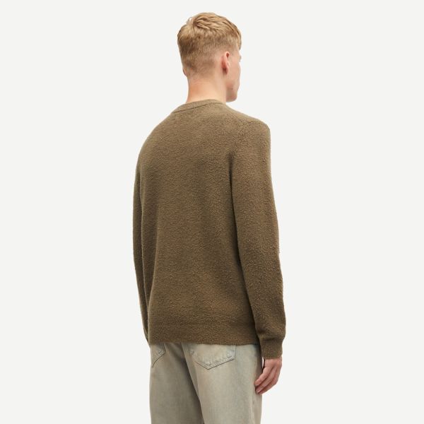 Samsøe Samsøe Sanino Sweater Donker Groen