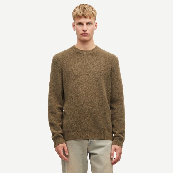 Samsøe Samsøe Sanino Sweater Donker Groen