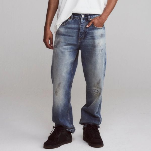 Tenue Penn Storm Regular Straight Jeans Blauw