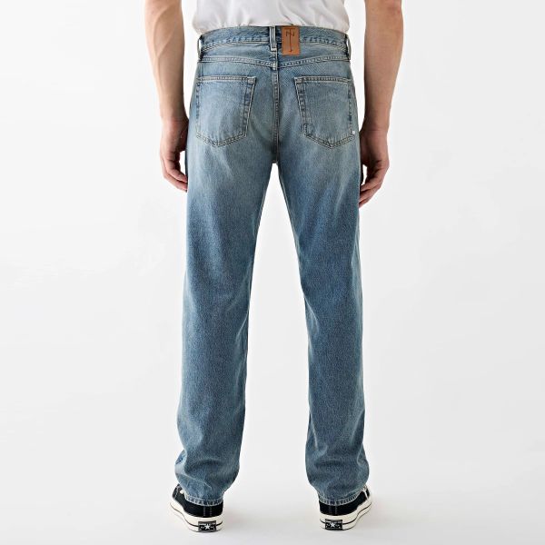 Tenue Penn Regular Straight Jeans Licht Blauw