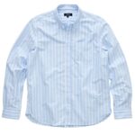 Tenue Ralph Stripe Overhemd Licht Blauw