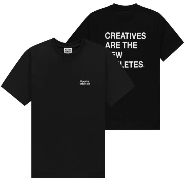 The New Originals CATNA T-shirt Zwart