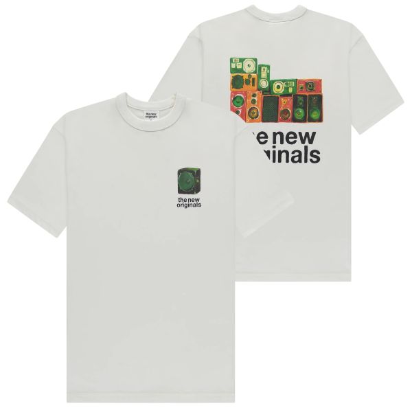 The New Originals Soundsystem T-shirt Wit