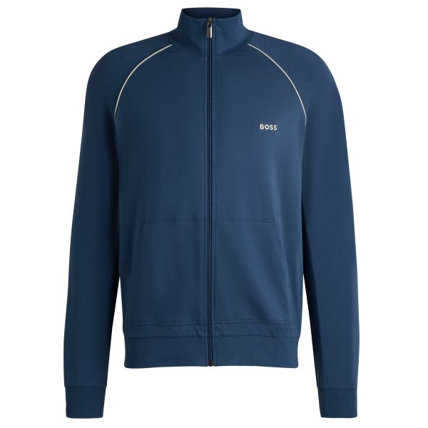 Boss Mix & Match Vest Blauw