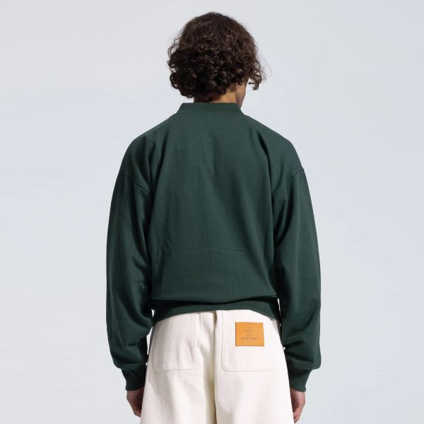 Bram’s Fruit Eyelet Vest Donker Groen