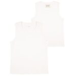 Bram’s Fruit Heavy Rib Tank Top Wit