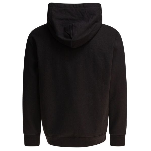 CP Company Diagonal Raised Fleece Logo Vest Zwart