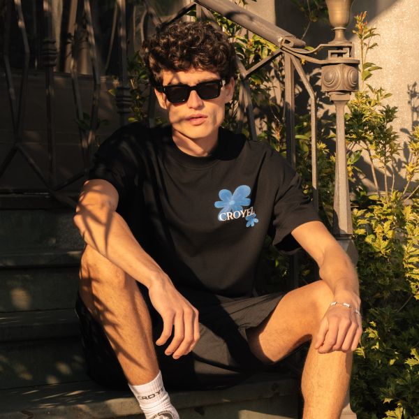 Croyez Botanique T-shirt Zwart