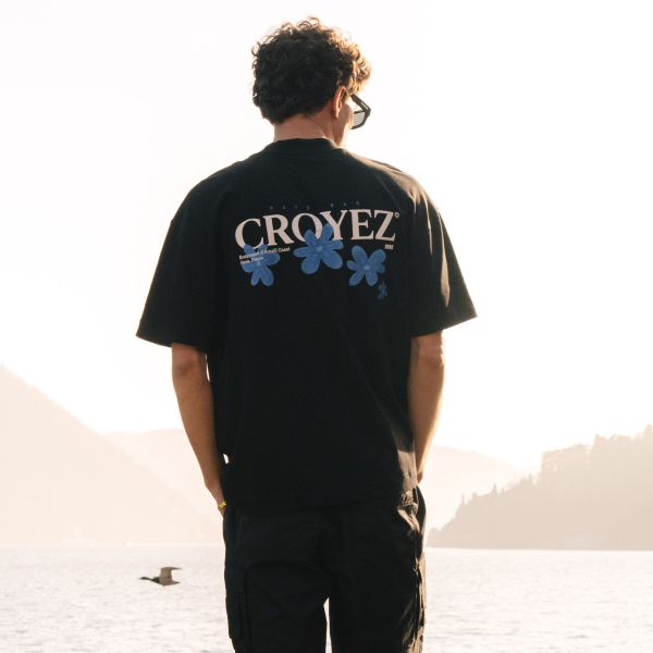 Croyez Botanique T-shirt Zwart