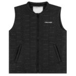 Croyez Gallery Quilted Vest Zwart