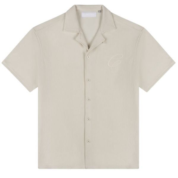 Croyez Ribbed Overhemd Off White