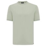 Genti Round T-shirt Licht Groen