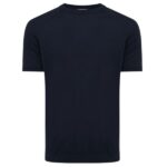 Gentiluomo Round Slim T-shirt Navy