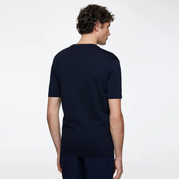 Gentiluomo Round Slim T-shirt Navy