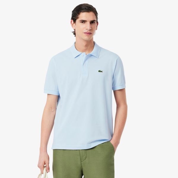 Lacoste Classic Fit Light Polo Licht Blauw