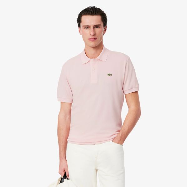 Lacoste Classic Fit Light Polo Roze