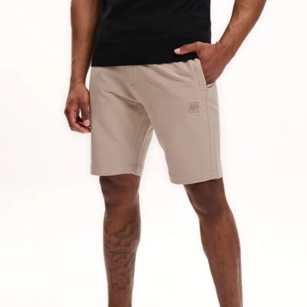 Malelions Chino Korte Broek Bruin