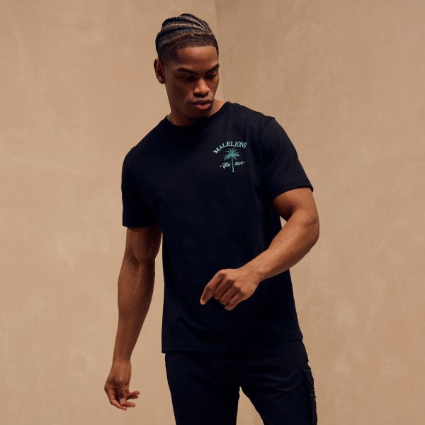 Malelions Jungle T-shirt Zwart