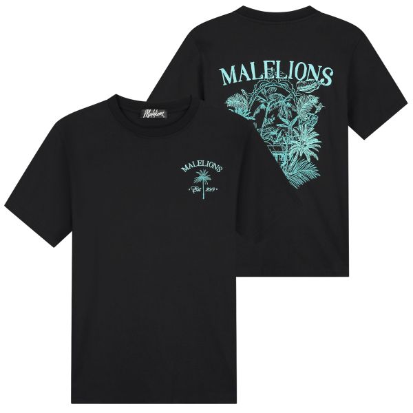 Malelions Jungle T-shirt Zwart
