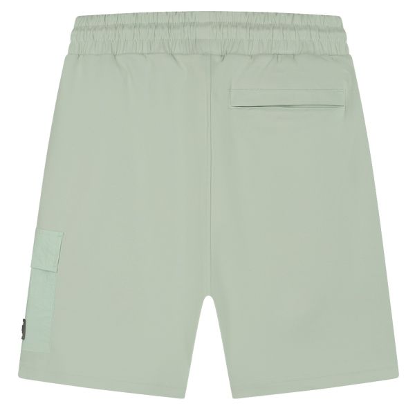 Malelions Nylon Pocket Cargo Korte Broek Licht Groen