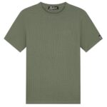 Malelions Signature Waffle T-shirt Groen