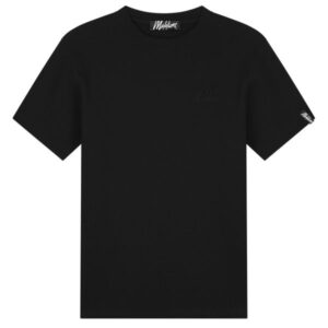 Malelions Signature Waffle T-shirt Zwart