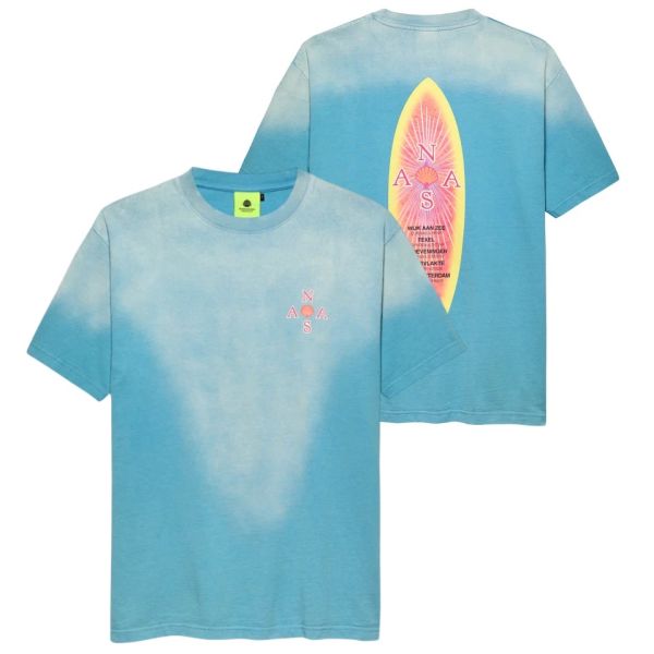 New Amsterdam Surf Association Surfboard T-shirt Blauw