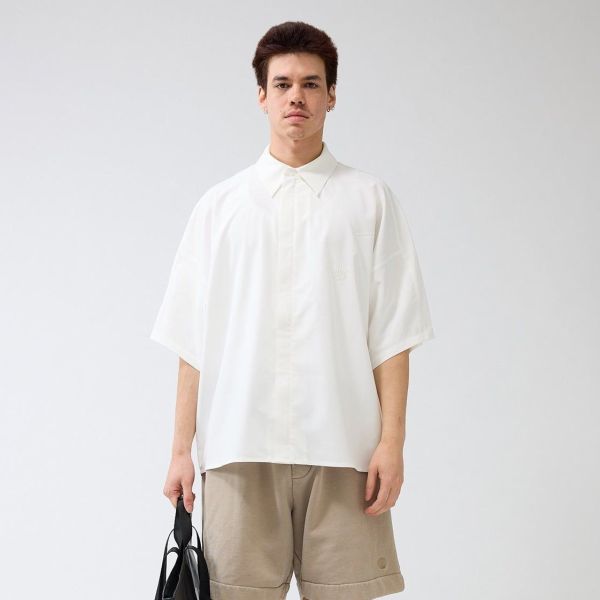 New Amsterdam Surf Association Zip Overhemd Wit