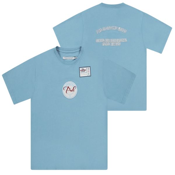 PAL Sporting Goods Cliff Divers School T-shirt Blauw