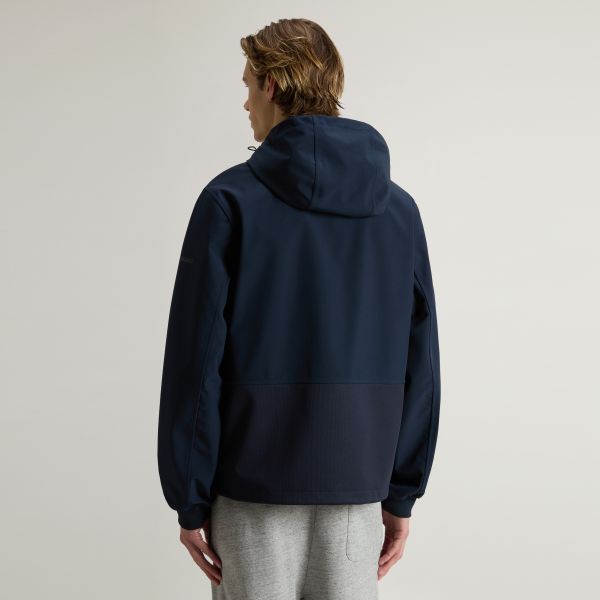 Woolrich Soft Shell Jack Navy