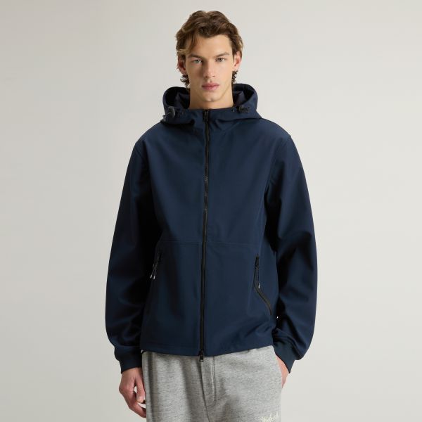 Woolrich Soft Shell Jack Navy