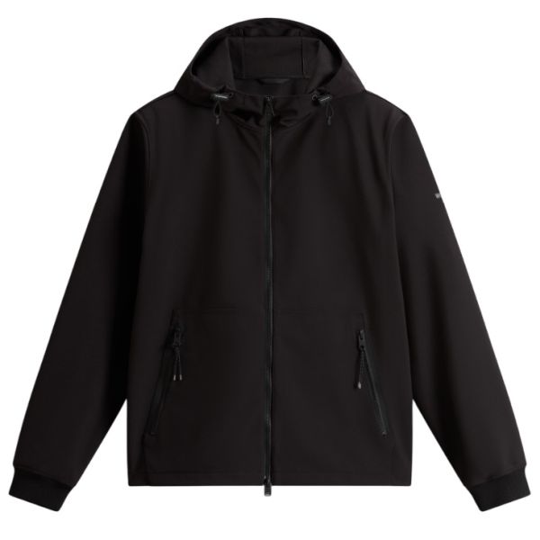Woolrich Soft Shell Jack Zwart