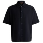 Boss Lapoully Overhemd Navy