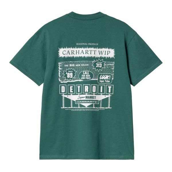 Carhartt WIP Catalogue T-shirt Donker Groen
