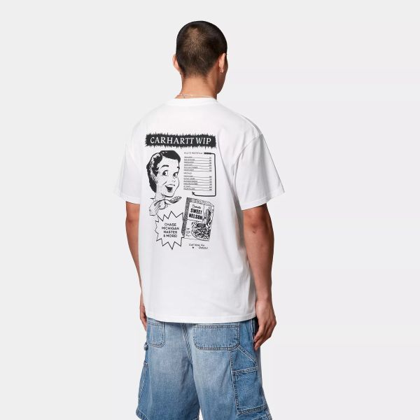 Carhartt WIP Catalogue T-shirt Wit